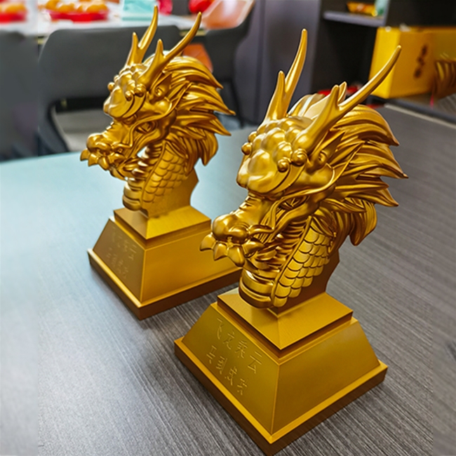 飛龍乘雲，馬到成（chéng）功鋁件