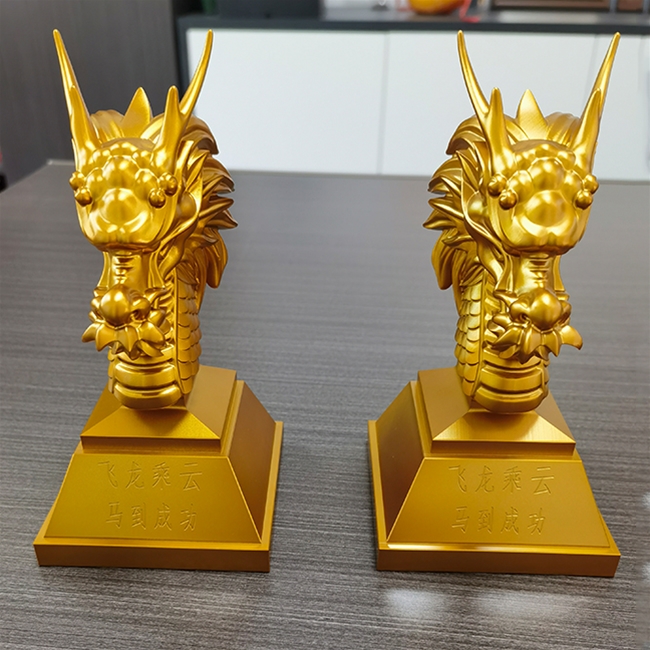 飛龍乘雲，馬到成功鋁件